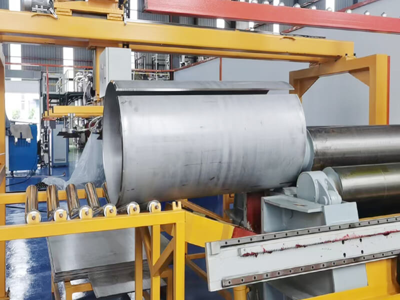 W12-14×1500 Plate Rolling Machine Production Line