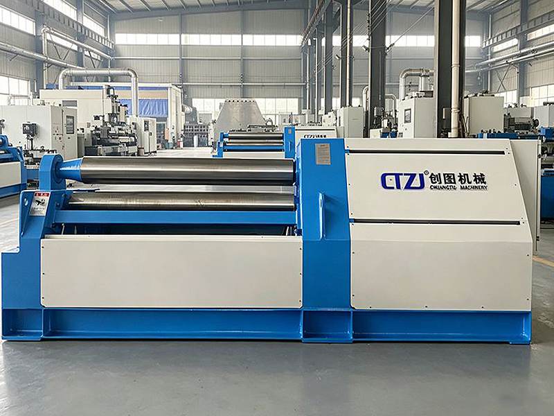 Which CNC Plate Rolling Machine Should Be Used for Rolling Air Ducts Into Cylinders?